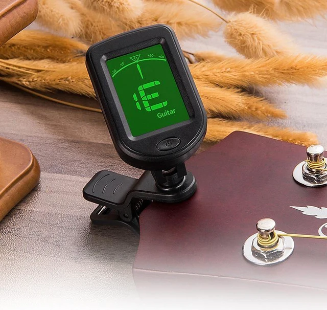 Alt view image 5 of 9 - SOEWIOU Multifunctional Tuner for Acoustic Guitar, Violin, Guzheng, Pipa, Erhu & Chinese Traditional Instruments, 12-Tone Equal Temperament