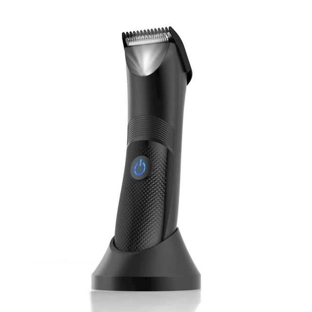 Alt view image 6 of 10 - SOEWIOU Men's Electric Body Hair Trimmer, Ceramic Blade, Digital Display, Waterproof, for Private Parts, Underarms & Groin Grooming
