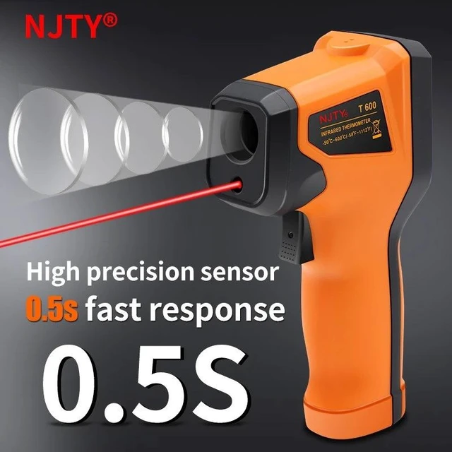 Alt view image 9 of 12 - SOEWIOU NJTY T600 & T600A Non-Contact Infrared Thermometer, Digital IR Temperature Gun