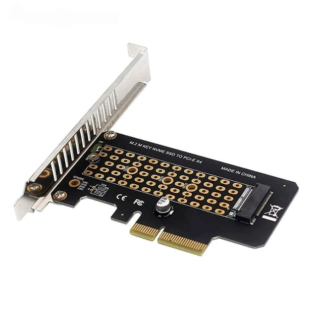 Alt view image 2 of 3 - SOEWIOU M.2 adapter upgrade to M2 SSD add-in card for adding M.2 SSD to PCIe slot