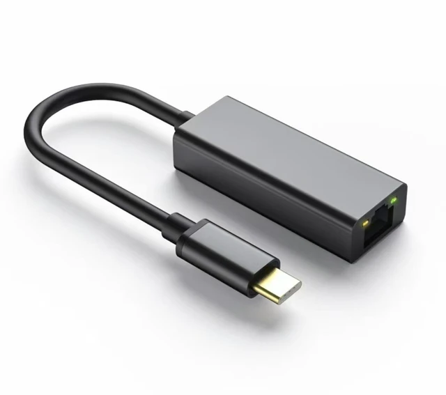 Alt view image 2 of 3 - SOEWIOU USB 3.0 Hub with 100Mbps Ethernet, Aluminum Alloy Type-C Docking Station, RJ45 Converter for Laptop/Desktop PC