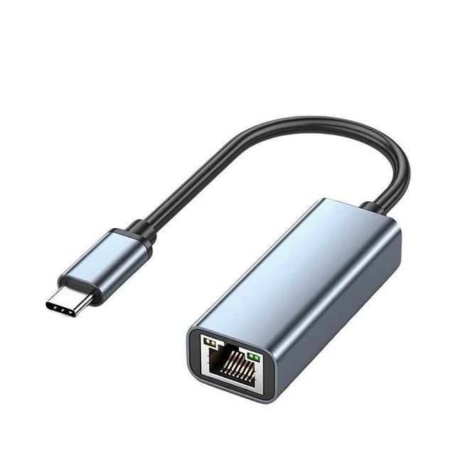 Alt view image 2 of 2 - SOEWIOU USB 3.0 HUB + Gigabit Wired Network Card, Driver-Free, RJ45 Wired Adapter, Type-C Compatible for Laptops & Tablets