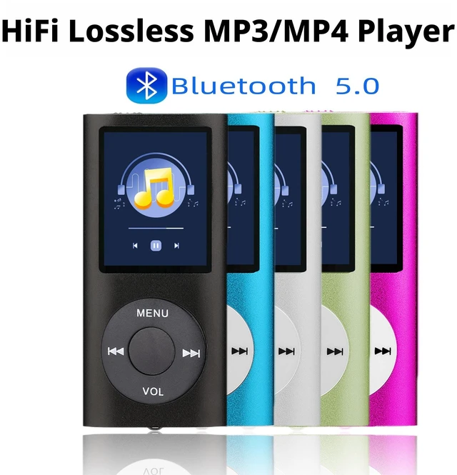 Alt view image 8 of 12 - SOEWIOU Bluetooth MP3 Player, Portable Card-Supported Walkman, Student MP4 with E-Book Reading, Green