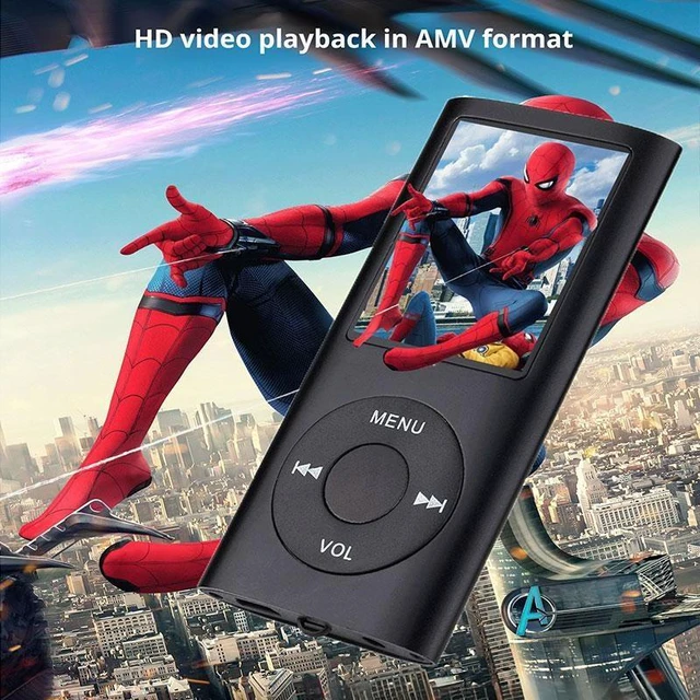 Alt view image 10 of 12 - SOEWIOU Bluetooth MP3 Player, Portable Card-Supported Walkman, Student MP4 with E-Book Reading, Green