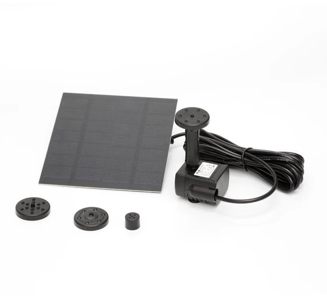 Alt view image 4 of 6 - SOEWIOU Mini Solar Powered DC Water Pump, Outdoor Fountain Pump for Pond, Pool, Fish Tank, Garden Water Feature Decoration