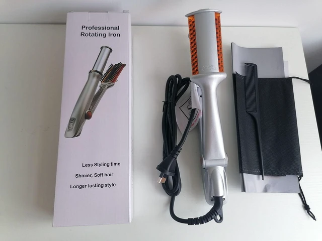 Alt view image 8 of 12 - SOEWIOU 2-in-1 Hair Straightener & Curler, Professional Flat Iron, Anti-Static Curling Wand, Household Hair Styling Tool