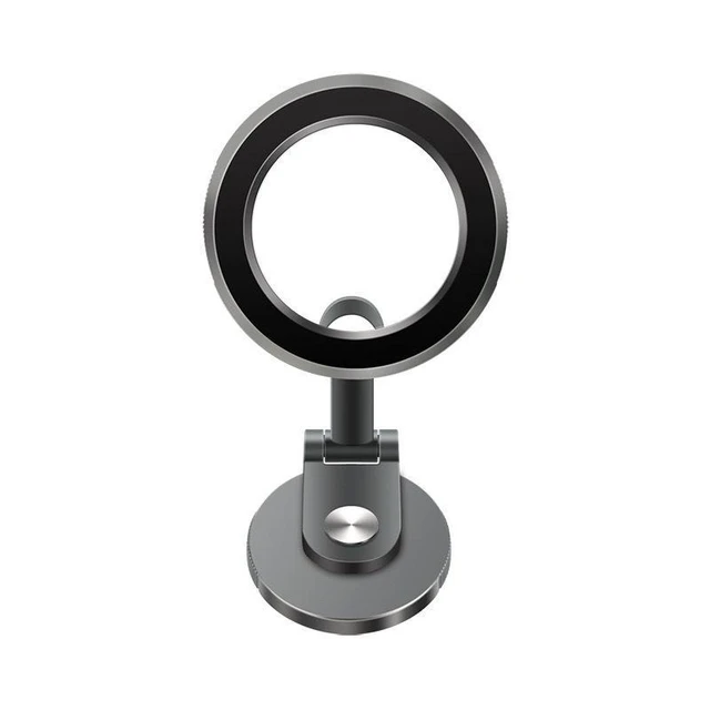Alt view image 5 of 8 - SOEWIOU Magsafe magnetic folding car mount with 1080" rotation for car dashboard, adhesive-mounted navigation support frame