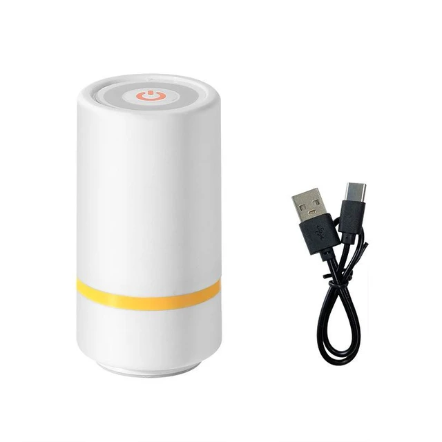 Alt view image 4 of 4 - SOEWIOU Wireless Handheld Vacuum Sealer, Mini USB Rechargeable Air Pump, Portable Electric Food Preservation Machine for Home Use
