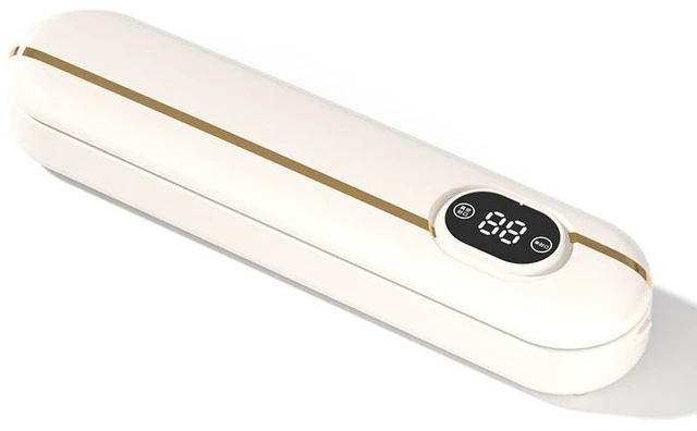 Alt view image 4 of 9 - SOEWIOU Automatic Vacuum Sealer, Household Food Vacuum Packaging Machine, Small Vacuum Sealing Machine for Food Preservation, Gold