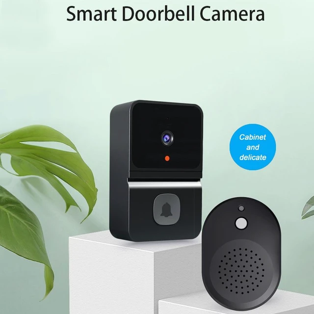 Alt view image 8 of 14 - SOEWIOU Z30 Smart Wireless Video Doorbell, T23 HD Night Vision, Remote Monitoring, WiFi Two-Way Intercom with Indoor Chime