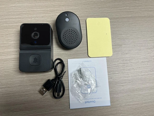 Alt view image 14 of 14 - SOEWIOU Z30 Smart Wireless Video Doorbell, T23 HD Night Vision, Remote Monitoring, WiFi Two-Way Intercom with Indoor Chime