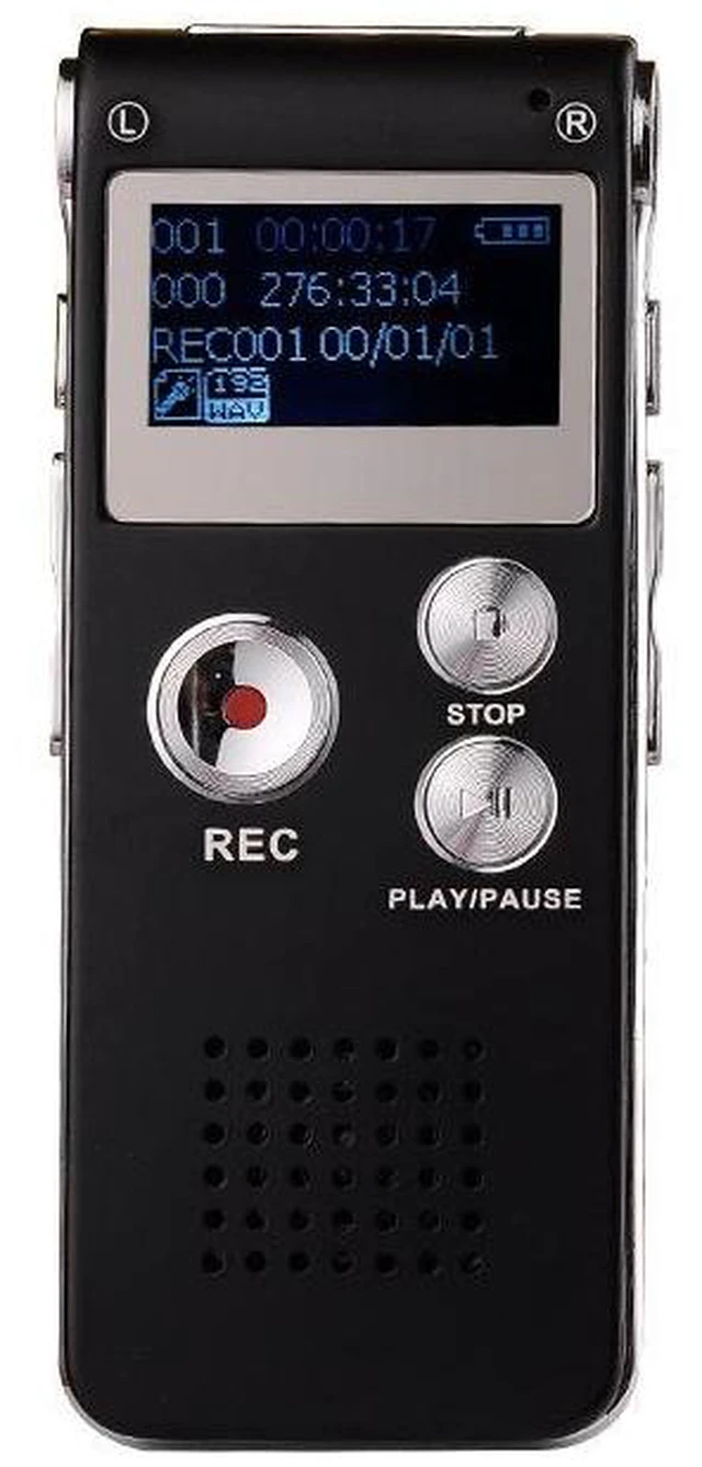 Alt view image 4 of 9 - SOEWIOU High-Definition Noise-Canceling Voice Recorder, Ultra-Long Standby, Voice-Activated, Multi-Language, Ideal for Meetings & Study