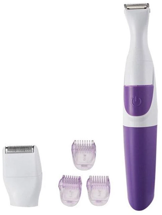 Alt view image 4 of 6 - SOEWIOU Electric Hair Remover for Women, Ladies Shaver for Private Parts, Body Hair Trimmer & Bikini Grooming Kit