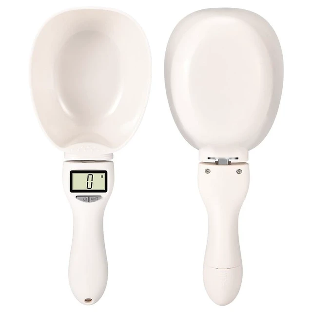 Alt view image 6 of 12 - SOEWIOU Digital Measuring Spoon Scale, Battery Powered Electronic Kitchen Spoon Scale, 800g x 1g Precision Food Scale with Large Measuring Spoon for Baking, Coffee, Milk Powder, Spices & Pet Food, Whi