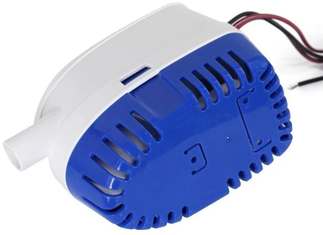 Alt view image 6 of 8 - SOEWIOU 12V 24V Automatic Bilge Pump, Marine Submersible Water Pump, Small Drainage Pump for Yacht, Boat, RV, Battery Powered