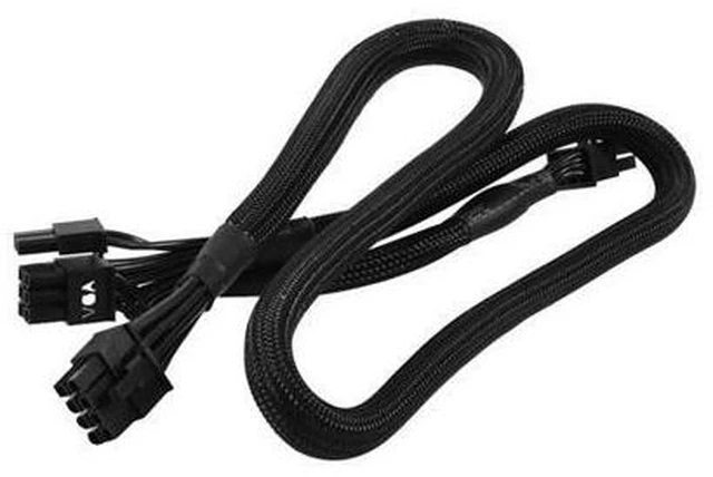 Alt view image 7 of 8 - 2Pack 8 PIN TO Dual 8 Pin 6 PIN PCIE VGA Power Supply Cable for EVGA Supernova G2 G3 G5 P2 T2 GS G+ 650 750 850 1000