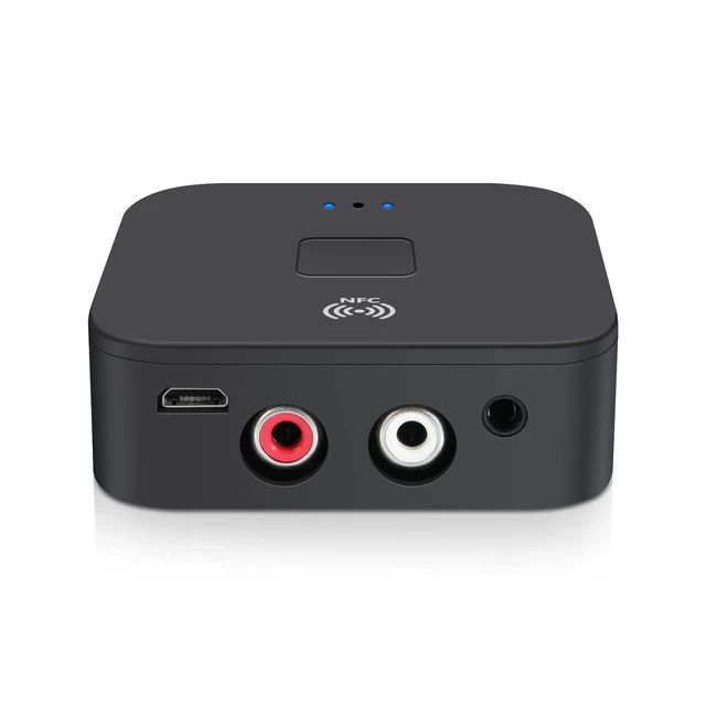 Alt view image 10 of 14 - SOEWIOU Bluetooth 5.0 Receiver NFC Audio Adapter B11, Wired Speaker to Wireless Bluetooth Converter