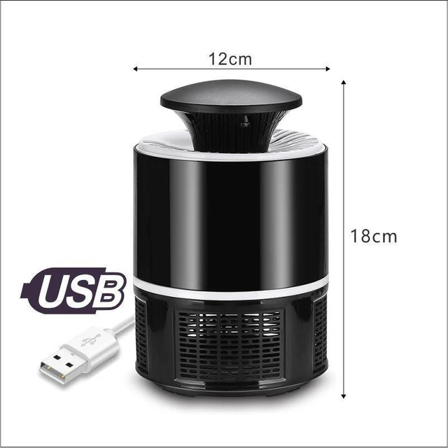 Alt view image 6 of 11 - SOEWIOU Photocatalyst Mosquito Killer Lamp, Household Suction Type 365nm Mosquito Trap, Silent USB Mosquito Lamp for Indoor Use