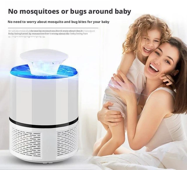 Alt view image 7 of 11 - SOEWIOU Photocatalyst Mosquito Killer Lamp, Household Suction Type 365nm Mosquito Trap, Silent USB Mosquito Lamp for Indoor Use