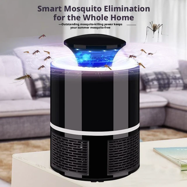Alt view image 8 of 11 - SOEWIOU Photocatalyst Mosquito Killer Lamp, Household Suction Type 365nm Mosquito Trap, Silent USB Mosquito Lamp for Indoor Use