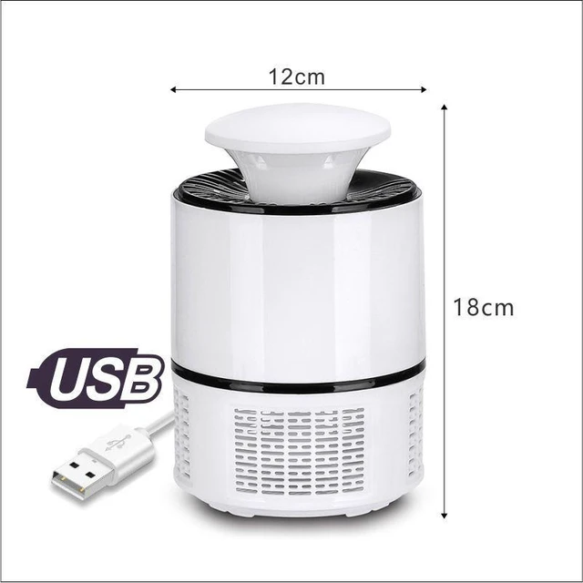 Alt view image 5 of 8 - SOEWIOU Photocatalyst Mosquito Killer Lamp, 365nm USB Insect Trap, Silent Suction Mosquito Zapper for Indoor Home