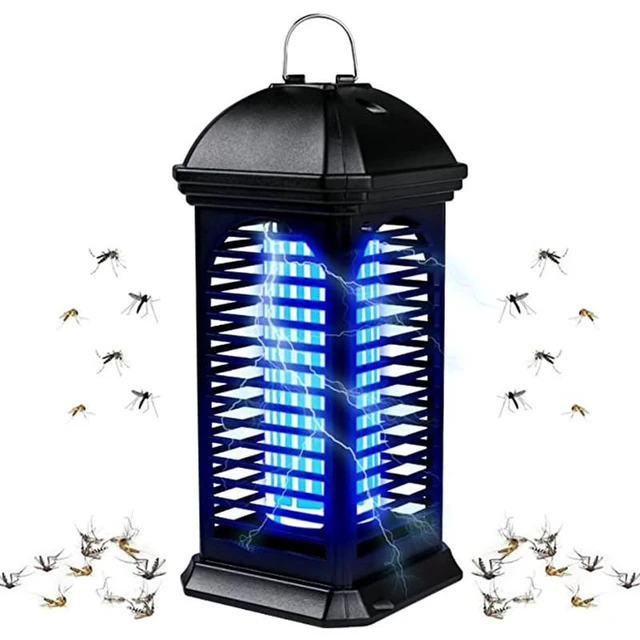 Alt view image 8 of 14 - SOEWIOU 11W High Power Electric Shock Mosquito Killer Lamp, Indoor Bug Zapper, Household Fly Insect Trap for Bedroom Living Room Kitchen