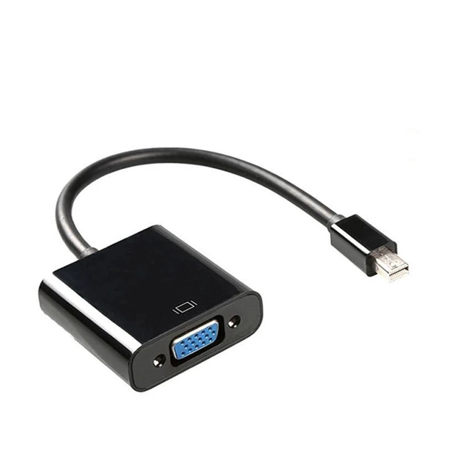 Alt view image 5 of 6 - SOEWIOU Mini DP to VGA Adapter, Mini DisplayPort to VGA Converter for MacBook Laptop to Monitor Projector