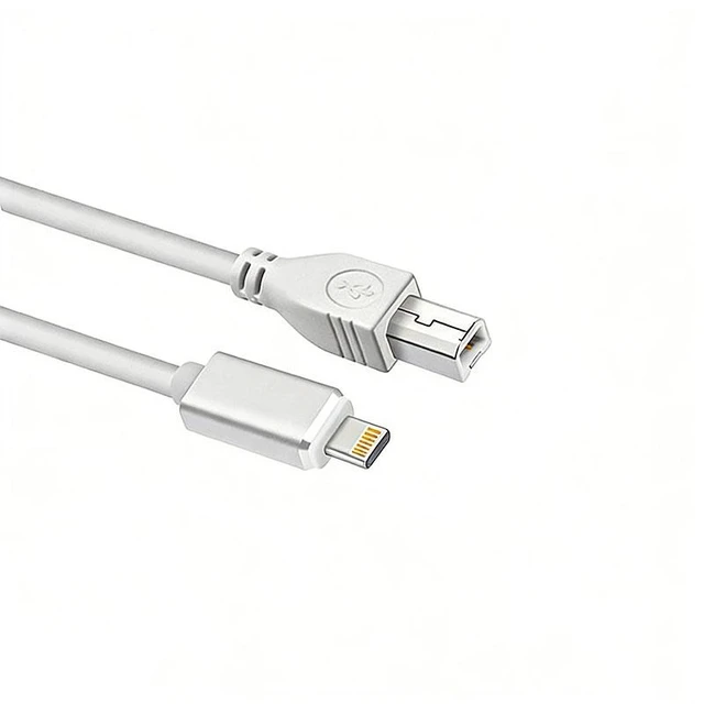 Alt view image 5 of 6 - SOEWIOU OTG Adapter Cable for iPhone iPad, 40in, for Electronic Piano MIDI Keyboard Musical Instrument