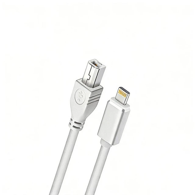 Alt view image 6 of 6 - SOEWIOU OTG Adapter Cable for iPhone iPad, 40in, for Electronic Piano MIDI Keyboard Musical Instrument