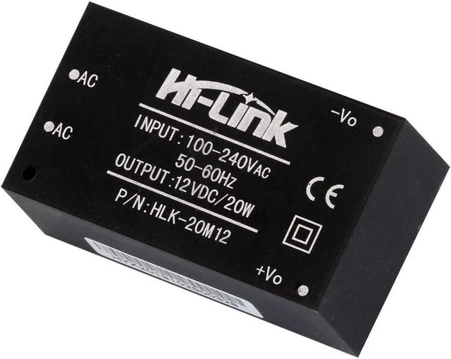Alt view image 8 of 13 - SOEWIOU HLK-20M12 AC-DC 220V to 12V 20w Step-Down Power Supply Module Intelligent Household Switch Power Supply Module (5 PCS)