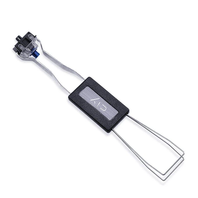 Alt view image 11 of 14 - SOEWIOU Keycap Puller Stainless Steel Key Keycap Removal Tool Keycaps Remover for Mechanical Keyboard for Removing Fixing keyboard tools