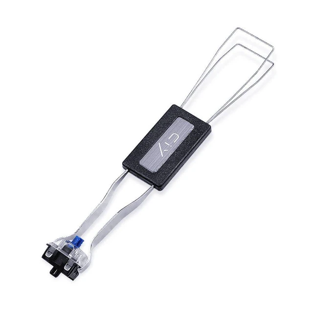 Alt view image 10 of 14 - SOEWIOU Keycap Puller Stainless Steel Key Keycap Removal Tool Keycaps Remover for Mechanical Keyboard for Removing Fixing keyboard tools