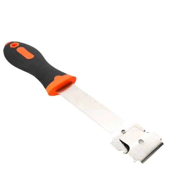 Alt view image 4 of 6 - SOEWIOU Multi-functional Long Handle Cleaning Scraper, Extended Adhesive Remover Glue Scraper, Sticker Removal Blade Tool for Car Window Tinting, Home Cleaning & Surface Decontamination