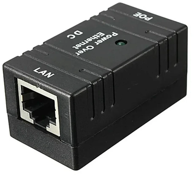 Alt view image 6 of 6 - POE Injector Power over Ethernet Switch Power Adapter For POE IP Camera 5pcs/lot
