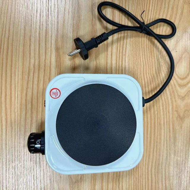Alt view image 5 of 6 - SOEWIOU Mini Electric Hot Plate, Adjustable Temperature Control Coffee Heater, Multifunctional Household Tea Cooker, Portable Constant Temperature Heating Stove for Home Lab Use