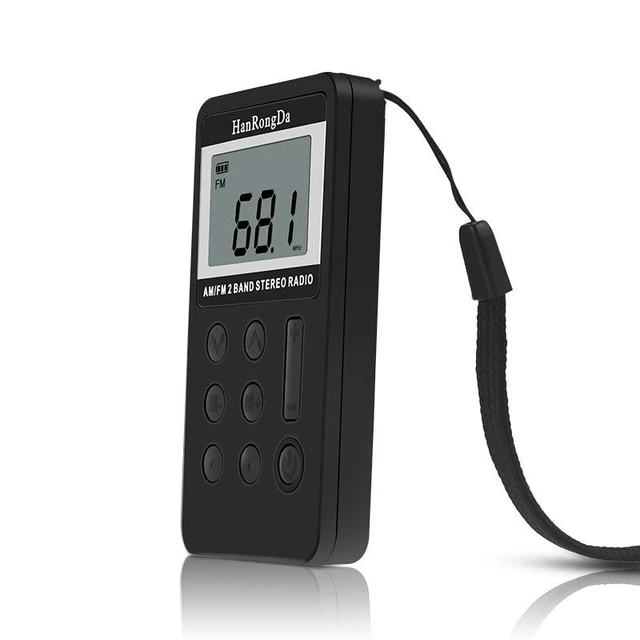 Alt view image 5 of 6 - SOEWIOU AM FM Digital Radio, English Listening Receiver, Rechargeable Lithium Battery, USB MP3 Player, Sports & Conference Radio