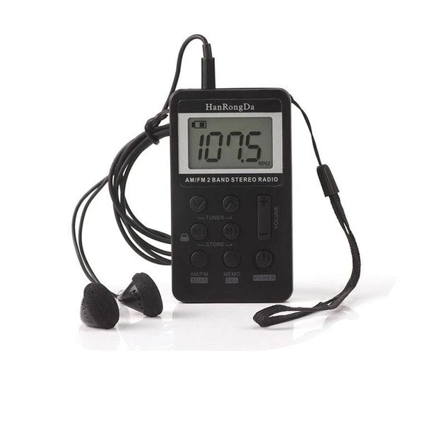 Alt view image 4 of 6 - SOEWIOU AM FM Digital Radio, English Listening Receiver, Rechargeable Lithium Battery, USB MP3 Player, Sports & Conference Radio