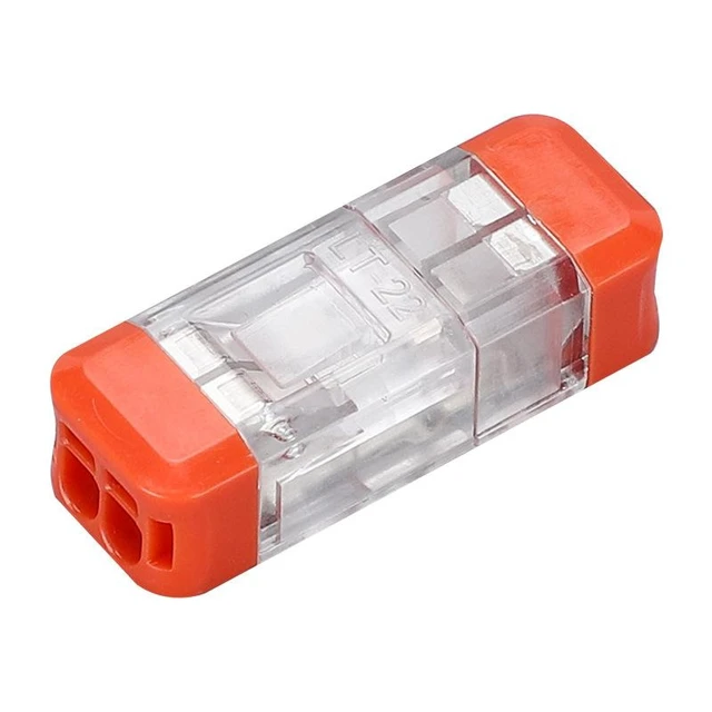 Alt view image 5 of 8 - SOEWIOU LT-22 Push-in Quick Wiring Terminal, Wire Connector & Distribution Terminal, Plug-and-Play Power Splitter