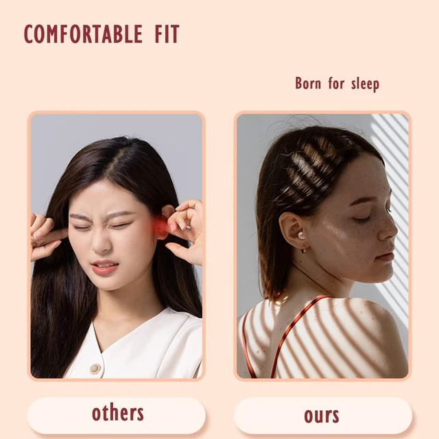 Alt view image 13 of 14 - SOEWIOU Smallest Invisible Hidden Earbuds Small for Work Wireless Bluetooth Micro Mini Tiny Sleep Earbuds for Small Ears Noise Cancelling Ear Buds Sleepping Buds Invisible Earbud Small Cute