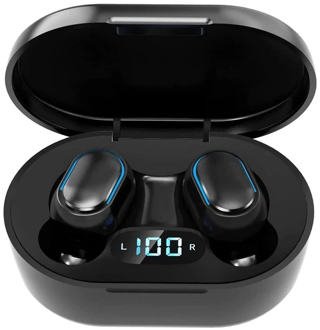 Alt view image 8 of 14 - Wireless Earbuds, Bluetooth 5.3 Headphones HiFi Deep Bass with Mic ,120H Playtime LED Display ,IPX7 Waterproof Button Control True Wireless Earphones,One-Step Pairing,In-Ear Noise Reduction Headset