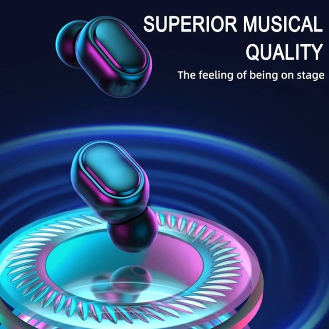 Alt view image 11 of 14 - Wireless Earbuds, Bluetooth 5.3 Headphones HiFi Deep Bass with Mic ,120H Playtime LED Display ,IPX7 Waterproof Button Control True Wireless Earphones,One-Step Pairing,In-Ear Noise Reduction Headset