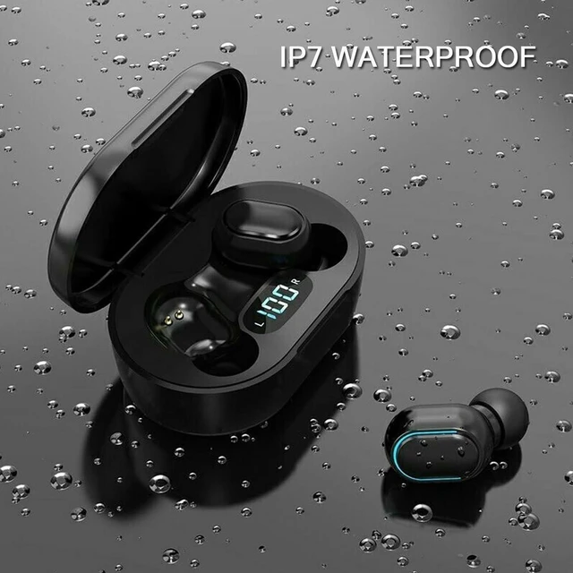 Alt view image 13 of 14 - Wireless Earbuds, Bluetooth 5.3 Headphones HiFi Deep Bass with Mic ,120H Playtime LED Display ,IPX7 Waterproof Button Control True Wireless Earphones,One-Step Pairing,In-Ear Noise Reduction Headset