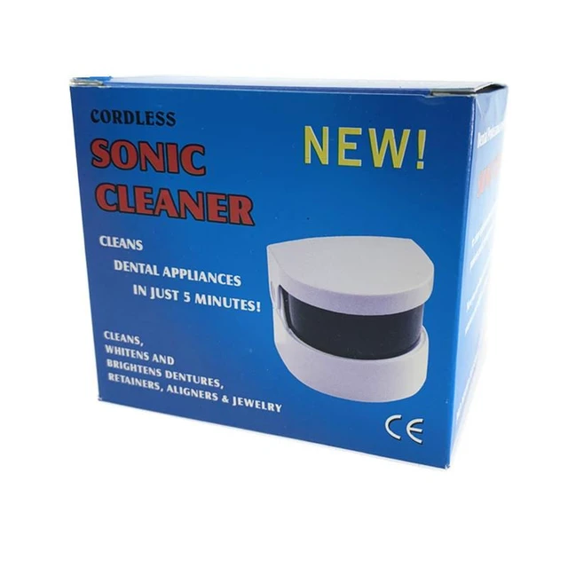 Alt view image 5 of 8 - SOEWIOU Mini Ultrasonic Jewelry Cleaner, Vibration Cleaning Box for Jewelry, Denture, Rings & Coins