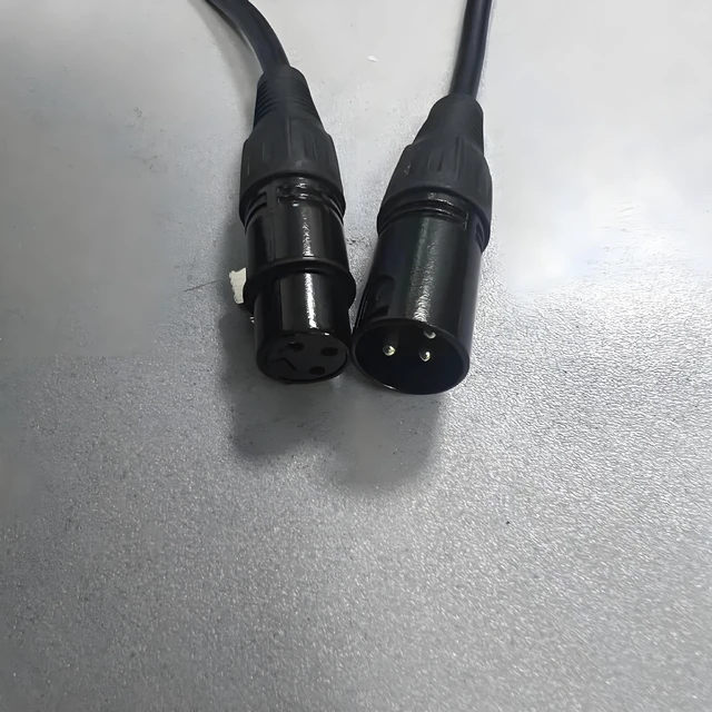 Alt view image 8 of 11 - SOEWIOU KMF-6228 XLR Male to Female Balanced Audio Cable, Microphone Cord for Mixer, Amplifier, 196.8in