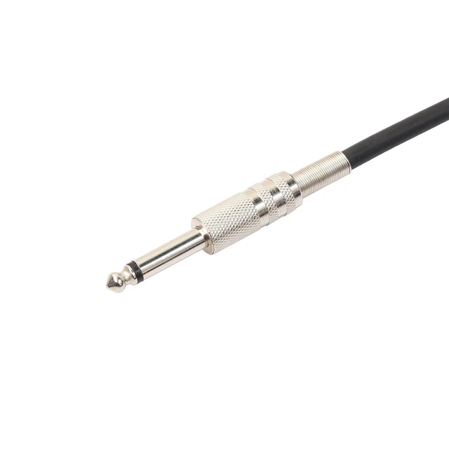 Alt view image 9 of 10 - SOEWIOU Zinc Alloy Shell 6.35mm TS to XLR Male Cable, Double Shielded Mic Cable for Sound Card, 40in