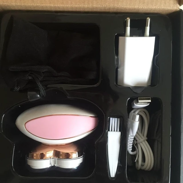 Alt view image 8 of 8 - SOEWIOU 4-Head Electric Shaver for Women, Rechargeable Hair Remover, Painless Body Trimmer for Legs & Home Use