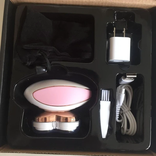Alt view image 7 of 8 - SOEWIOU 4-Head Electric Shaver for Women, Rechargeable Hair Remover, Painless Body Trimmer for Legs & Home Use