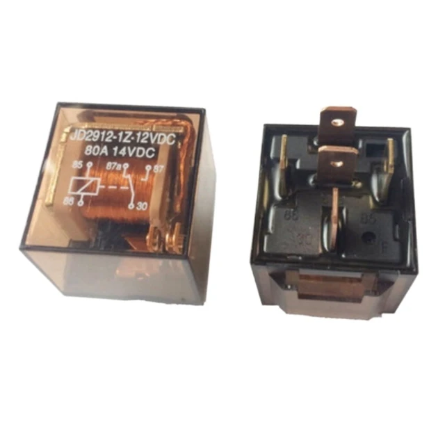Alt view image 2 of 2 - 1 Pcs 4P Automotive Relay 40A 12V 80A 5Pin High Capacity Switching Car Control Device Car Relays Silver Contacts DC 24V (Size : 24V 4PIN 40A)