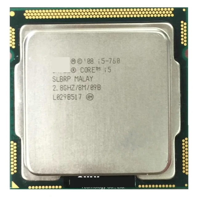 Alt view image 2 of 2 - CPU c I5-760 Processor 2.8 GHz 8MB Cache Socket forLGA1156 45nm Desktop CPU I5 760