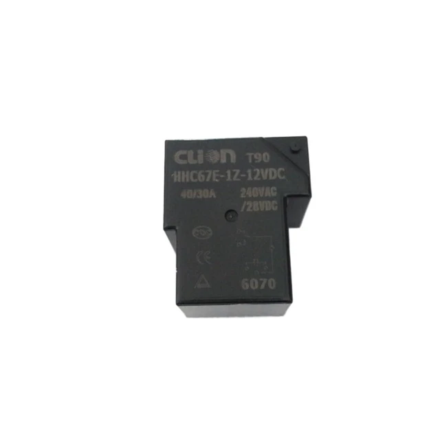 Alt view image 2 of 2 - DC 12V Coil SPDT 6 Pin 40A Mini Power Relays PCB Type HHC67E-1Z(T90)